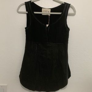 Illia Leather Tank Top Anthropologie